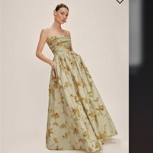 Reformation Kastoria Dress in Golden Hour